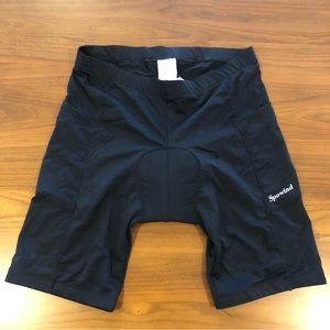 SPOWIND Women’s Black Biker Shorts - XXXL